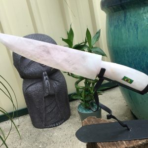 KNIFES & SWORDS rose quartz knife 32cm