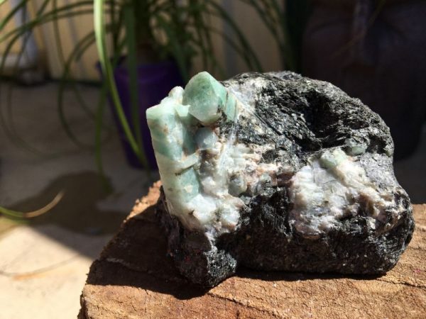 RAW CRYSTALS & MINERALS emerald in matrix priced individualy
