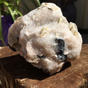 RAW CRYSTALS & SPECIMENS tourmaline & quartz