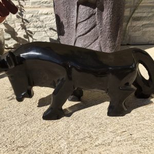ANIMAL CARVINGS onyx bull 3.3kg 38cm