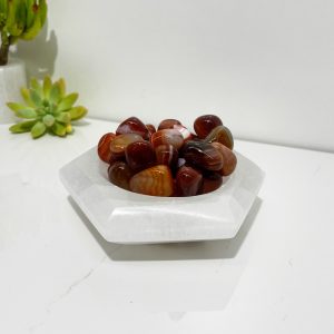 Carnelian with Stripe 2-3cm Tumbled Stones