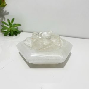 Clear Quartz 2-3cm Tumbled Stones Brazil