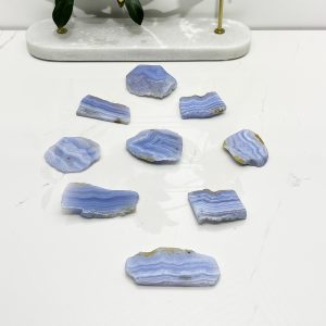 Blue Lace Agate Slab 5-7cm