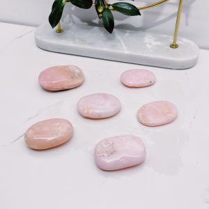 Pink Opal Palm Stone 4-6cm 80-120g