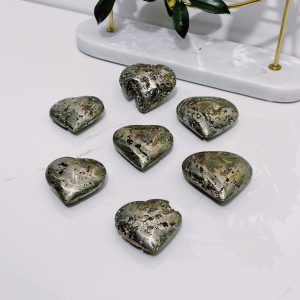 Pyrite Heart 4-7cm 100-400g
