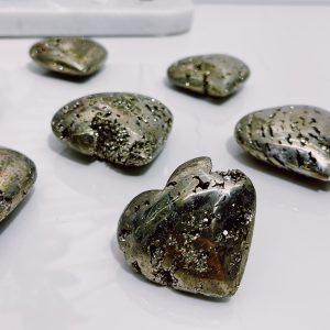 Pyrite Heart 4-7cm 100-400g